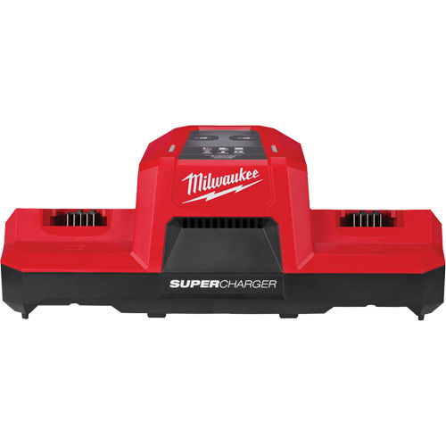 Super chargeur &agrave; double baie simultan&eacute;e M18, 18 V, Lithium-ion Equipex