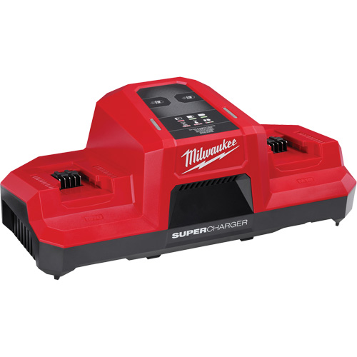 Super chargeur &agrave; double baie simultan&eacute;e M18, 18 V, Lithium-ion Equipex