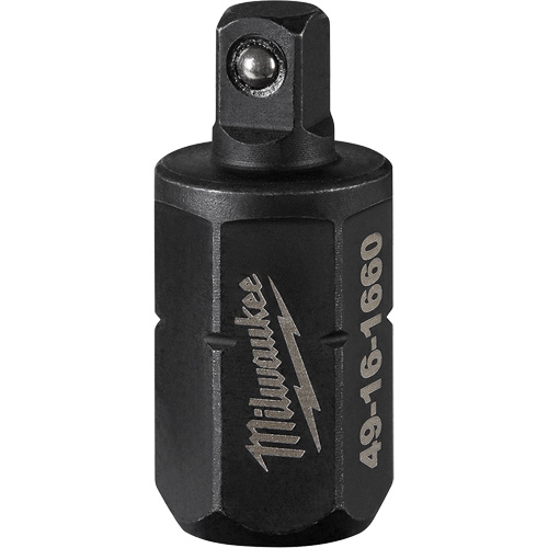 Insider Box Ratchet Anvil Adapter, 1/4" Socket, 0.55" L, Ball Equipex