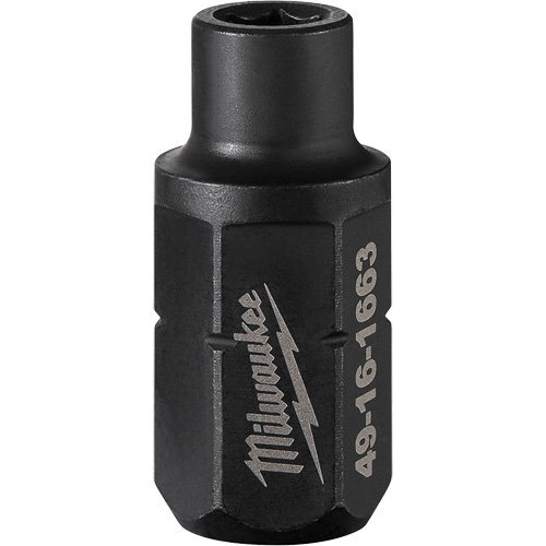 Insider Box Ratchet Hex Adapter, 0.63" L Equipex