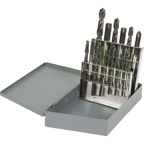 Blue Wizard Tap & Drill Set, 18 Pieces Equipex