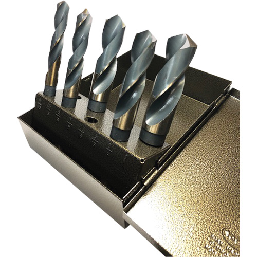 Prentice Drill Bit Set, 5 Pieces, High Speed Steel Equipex