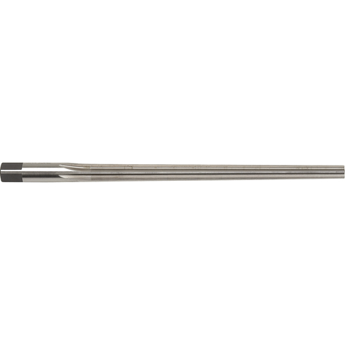 Taper Pin Reamer, 1/8" Drill, 0.0905" Reamer, Straight Flute, High Speed Steel, Taper Shank Equipex