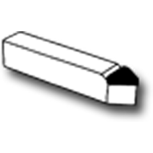 Outil &agrave; plaquette rapport&eacute;e en carbure, E8, 3" bordure de coupe, 1/2" d'&eacute;paisseur Equipex