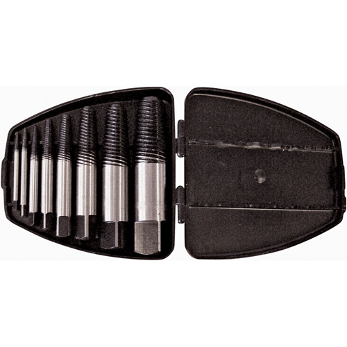 Screw Extractor Set, 8 Pieces Equipex