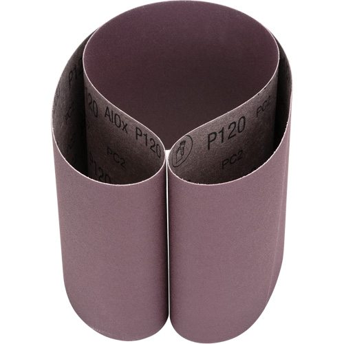 Cloth Belt 241D, 6" W x 48" L, Aluminum Oxide, P120 Grit Equipex