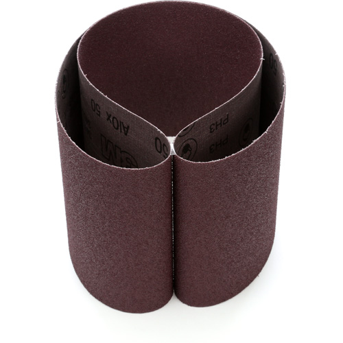 Cloth Belt 241D, 6" W x 48" L, Aluminum Oxide, 50 Grit Equipex