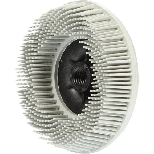 Disques radiaux bristle pour meuleuses angulaires Scotch-Brite, C&eacute;ramique, Grain 120, 4-1/2" dia. Equipex
