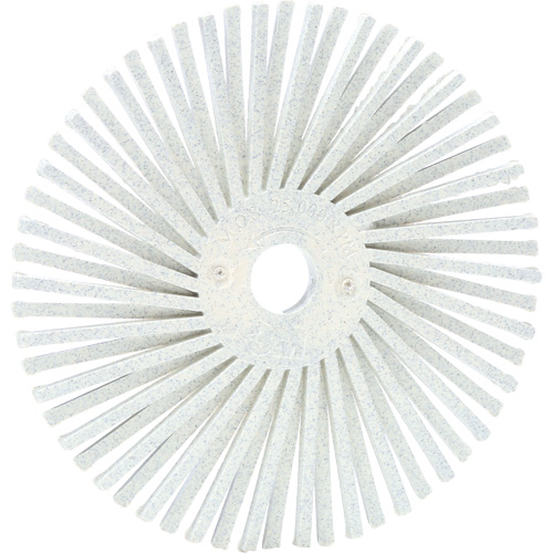 Disques &agrave; soies radiales Scotch-Brite, Grain 120, 3" dia. Equipex