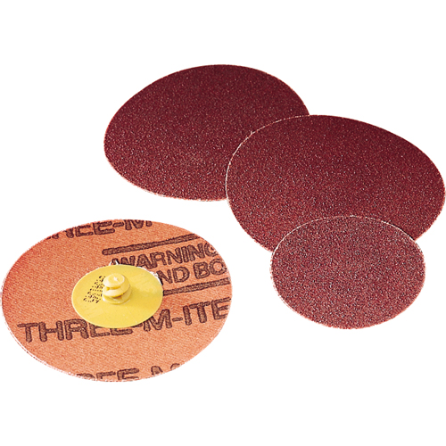 361F Discs - Roloc, 2" Dia., 36 Grit, Aluminum Oxide Equipex