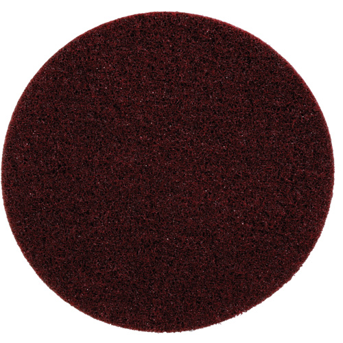Disque de conditionnement de surface Scotch-Brite SC- DH, 8" dia., Grain Moyen, Oxyde d'aluminium Equipex
