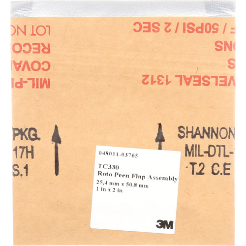 1" x 2" Roto Peen Flap Assembly, TC 330 Equipex