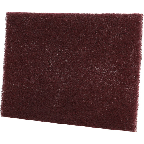 Scotch-Brite Hand Pads, Aluminum Oxide, 6" x 9", Very Fine Grit Equipex