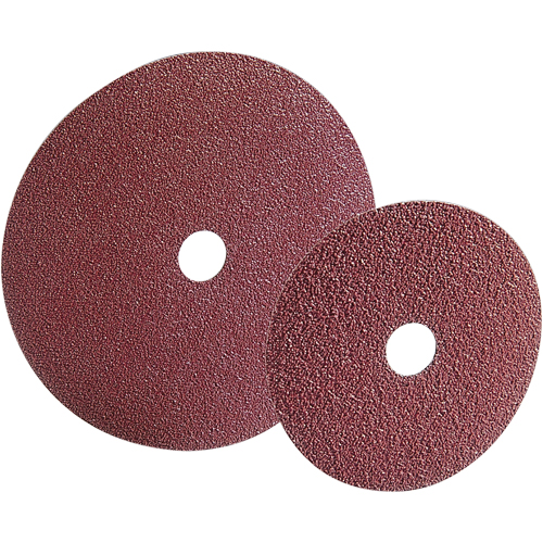 Disques en fibre pour le m&eacute;tal F240, Oxyde d'aluminium, 24, 4-1/2" Dia x 7/8" Arbre Equipex