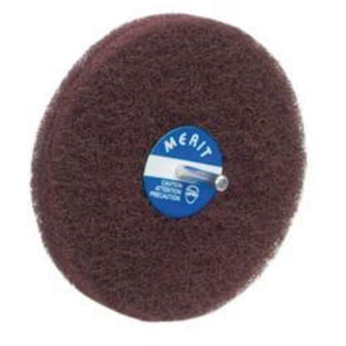Abrasotex Non-Woven Disc Wheel, 5" Dia., Medium Grit, Aluminum Oxide Equipex