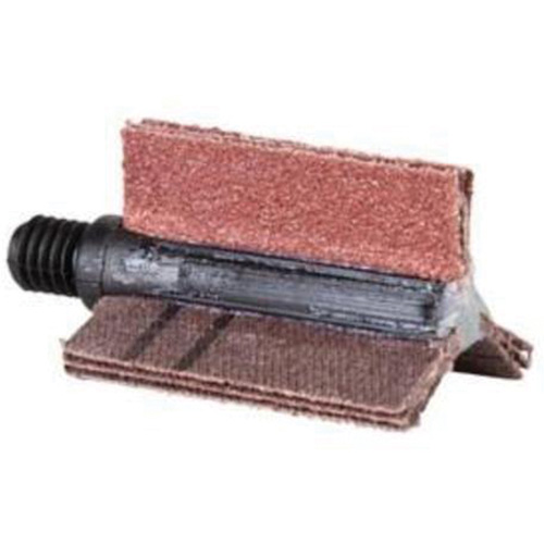 Plain Flap B-410 Bore Polisher, Aluminum Oxide, 240 Grit, 2-1/2" x 1-1/2" Equipex