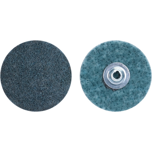 Disque de pr&eacute;paration de surface &agrave; remplacement rapide, 1-1/2" dia., Grain Tr&egrave;s fin, Oxyde d'aluminium Equipex