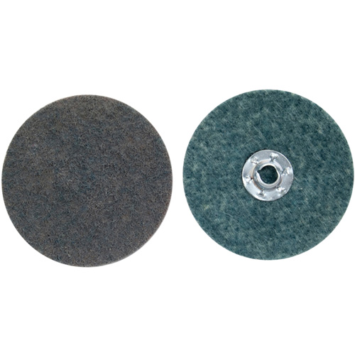 Disque de pr&eacute;paration de surface verrouillable &agrave; remplacement rapide, 7" dia., Grain Tr&egrave;s fin, Oxyde d'aluminium Equipex