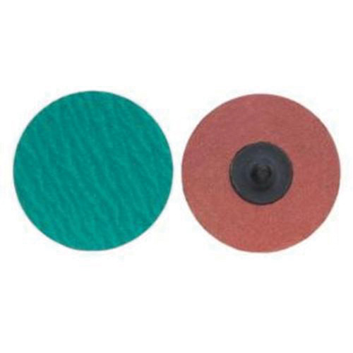 Quick-Change Cloth Disc, 1" Dia., 60 Grit, Zirconium Equipex