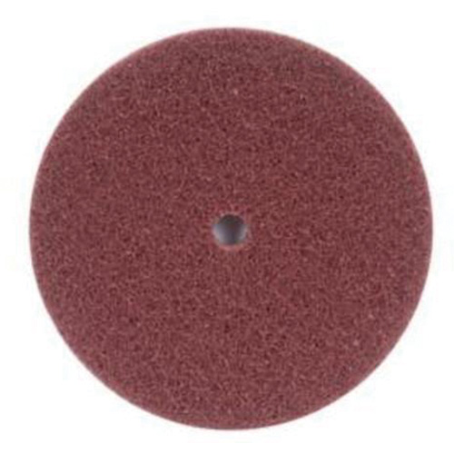 Disques de polissage non tiss&eacute;s, 6" dia., Grain Fin, Oxyde d'aluminium Equipex