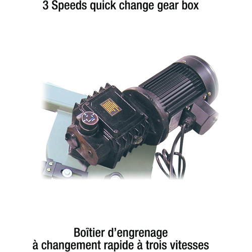 Metal Cutting Band Saws With Geardrive, Horizontal/Vertical, Round 7" and 7" x 12" Rectangular Cutting Capacity Equipex