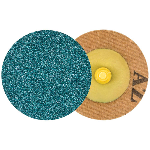 Disque de ponçage TWIST TOPCUT, 2" dia., Grain 50, Zirconium Equipex