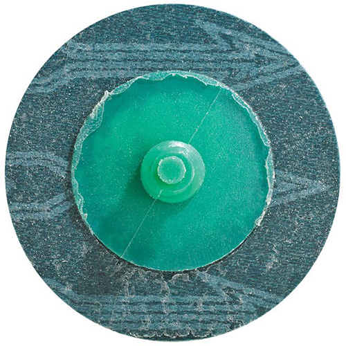 TWIST TOPCUT Sanding Disc, 2" Dia., 100 Grit, Zirconium Equipex