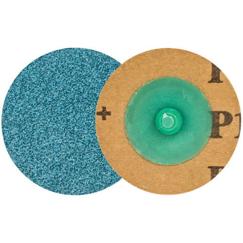 Disque de ponçage TWIST TOPCUT, 2" dia., Grain 120, Zirconium Equipex