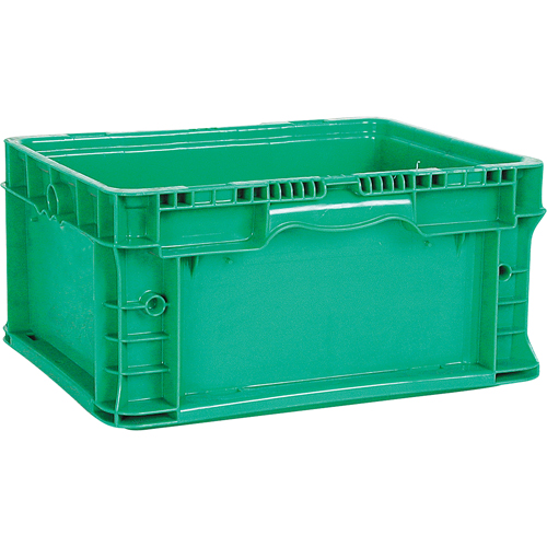 StakPak Plus 4845 System Containers, 15" W x 12" D x 9.5" H, Medium Green Equipex