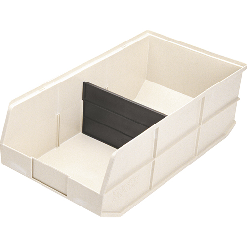 Akro-Bin de la S&eacute;rie 1800, 11" la, 7" h x 20-1/2" p, Beige Equipex