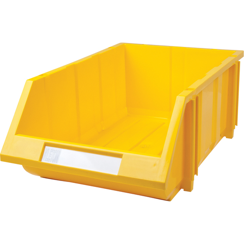 Bac empilable & &agrave; suspendre, 11-13/16" la, 7" h x 17-11/16" p, Jaune Equipex