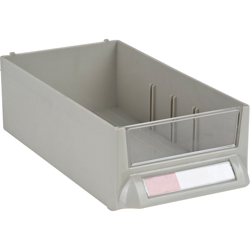 Replacement Drawer for KPC-400 Parts Cabinet, Plastic, 4-11/16" W x 8-5/8" D x 2-7/10" H, Grey Equipex