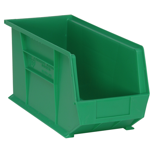 Ultra Stack & Hang Bin, 8-1/4" W x 9" H x 18" D, Green Equipex