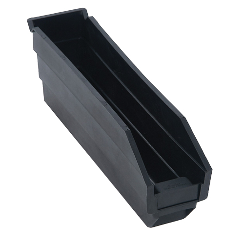 Recycled Shelf Bin, 11-5/8" W x 2-3/4" D x 4" H, 8 lbs. Capacity Equipex