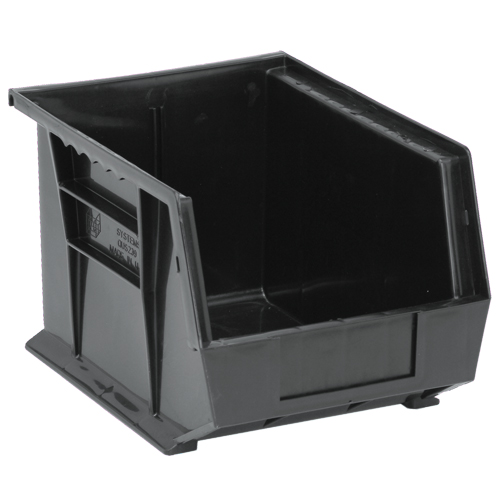 Ultra Stack & Hang Bin, 8-1/4" W x 7" H x 10-3/4" D, Black Equipex