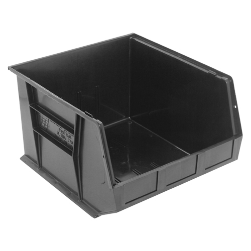 Ultra Stack & Hang Bin, 16-1/2" W x 11" H x 18" D, Black Equipex