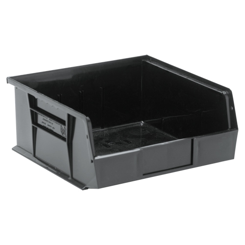 Bacs ultra empilable & suspendable, 11" la, 5" h x 10-7/8" p, Noir Equipex