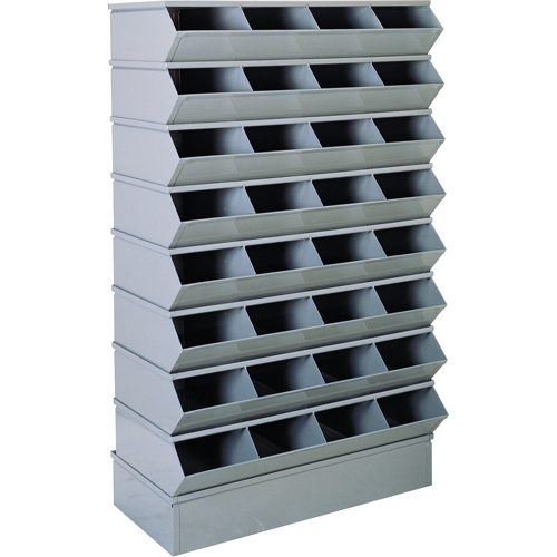 Pre-Engineered Sectional Systems, 5000 lbs. Cap., 37" W x 13" D x 48" H, Blue Equipex