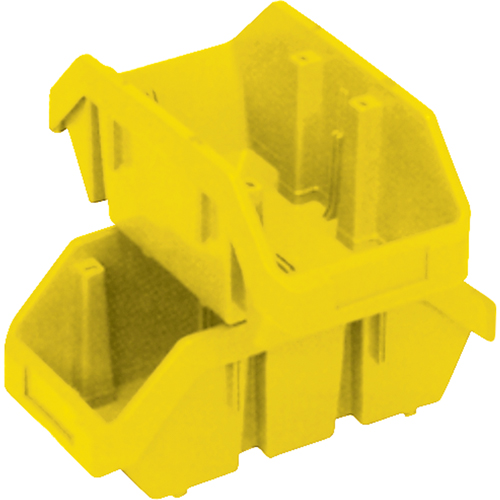 Quick Pick Bins, 7" x 8.375" x 18.5", Yellow Equipex