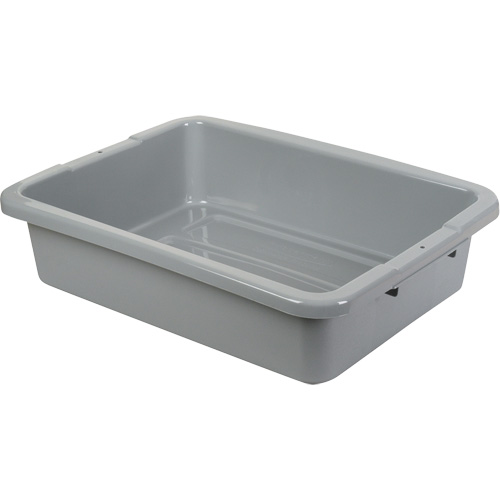 Bus/Utility Boxes - Grey, 5" H x 15" D x 20" L, Plastic, Grey Equipex