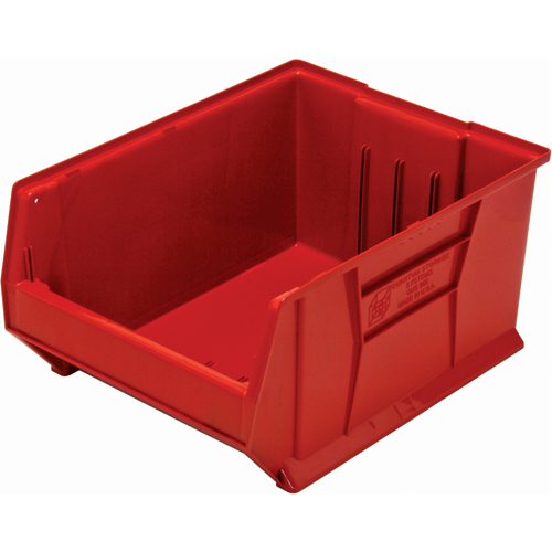 Hulk Containers, 18-1/4" W x 12" H x 23-7/8" D, Red Equipex