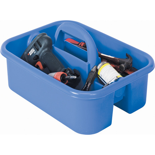 CHARIOT FOURN BLEU 18 1/2"LX13 3/4"LAX8 3/4"H, 5,5" x 13-3/8" x 13-3/8", Bleu Equipex