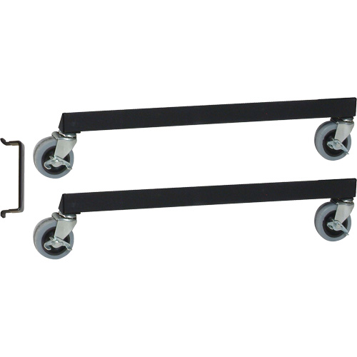 Interlocking Storage Cabinet Floor Stand Mobilizing Kit Equipex