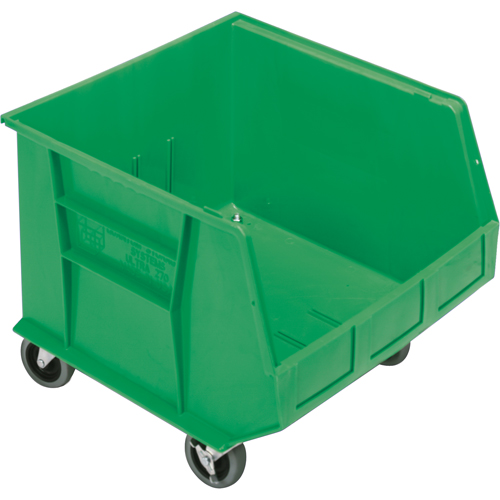 Bac mobile, 14" ha x 16-1/2" la x 18" p, Capacit&eacute; de 75 lb, Vert Equipex