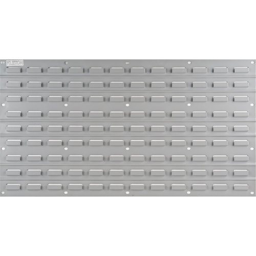 Panneau perfor&eacute; en m&eacute;tal pour bacs, 32 bacs, 36" la x 1/8" p x 19" h Equipex
