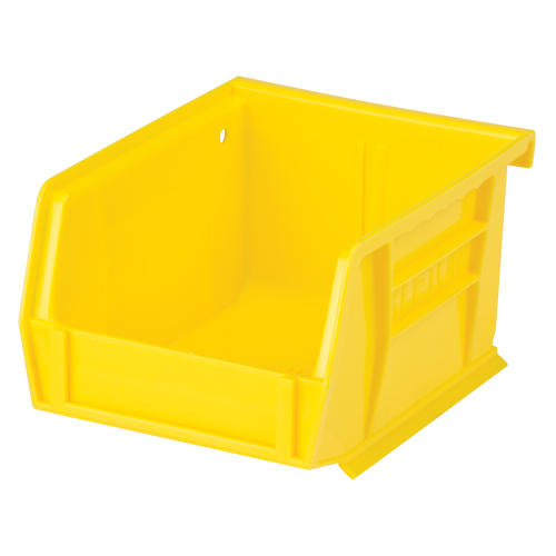 Bac empilable & &agrave; suspendre, 4-1/8" la, 3" h x 5-3/8" p, Jaune Equipex