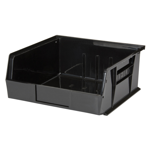 Stack & Hang Bin, 11" W x 5" H x 10-7/8" D, Black Equipex