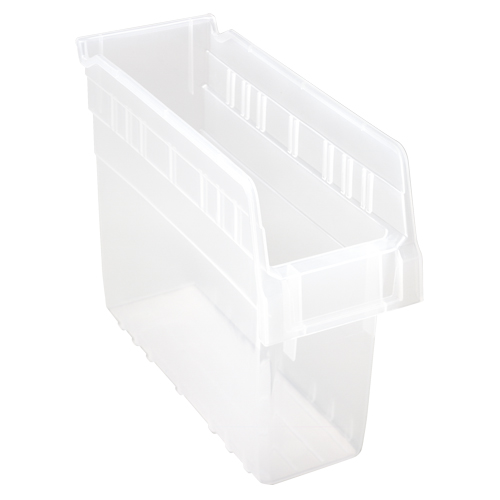 Bacs pour &eacute;tag&egrave;re Store-Max, 4-3/8" la x 8" H x 11-5/8" p, Transparent, Capacit&eacute; 44 lb Equipex