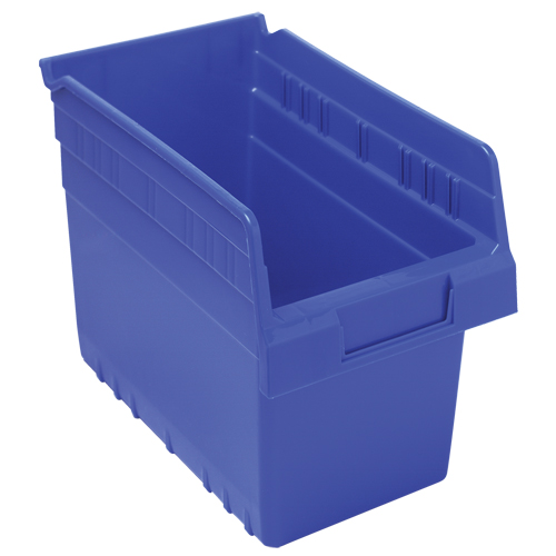 Bacs pour &eacute;tag&egrave;re Store-Max, 6-5/8" la x 8" H x 11-5/8" p, Bleu, Capacit&eacute; 44 lb Equipex