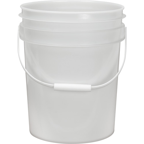 Seau, Plastique, 5,28 gal. Equipex